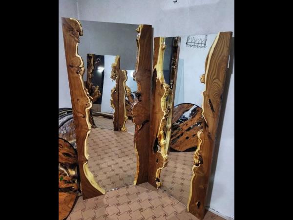 آینه قدی چوب سنجد جوش دار