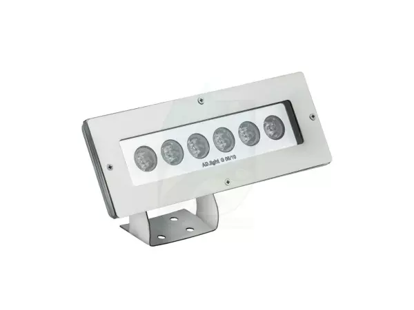 چراغ وال واشر پایه دار مستطیل ضدآب تک رنگ 3 وات ADLIGHT مدل 3STP-GK 