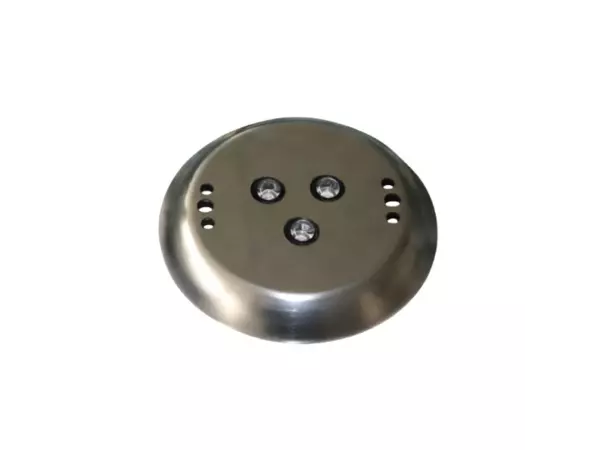 چراغ استخری 9 وات لدمن مدل روکار استیل فولکالر کد 9RONF