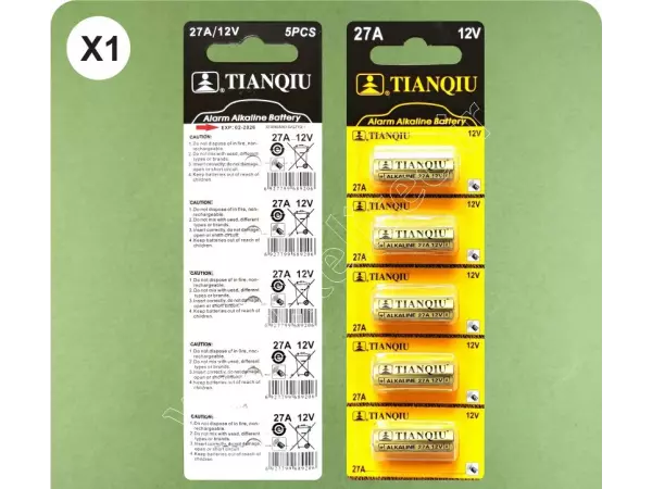باتری تیانکیو TIANQIU 12V 27A
