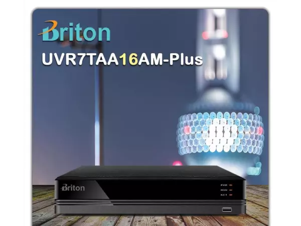 دستگاه ضبط تصویر 16 کانال برایتون مدلUVR-7TCA16AM-Plus