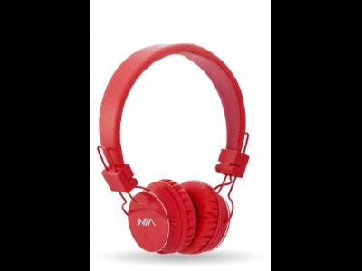 Headphone Nia 1682 Red