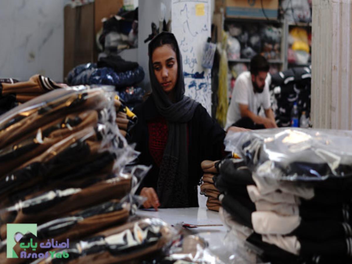  فروش پوشاک در لاله زار تولیدی پامچال