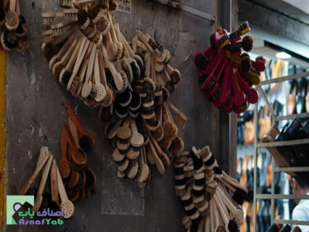 فروش عمده واکس و کفی کفش در بازار تهران