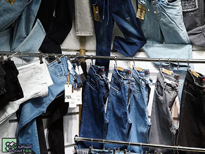 تولید و پخش عمده شلوار جین در بازار مسگرها