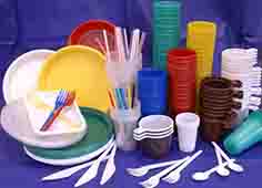 پلاستیک -نایلون- ظروف یکبار مصرف و پلاسکو
