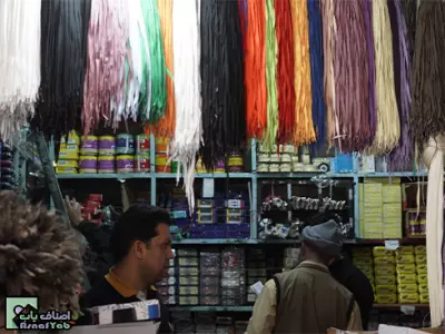 فروش عمده واکس و کفی کفش در بازار تهران 