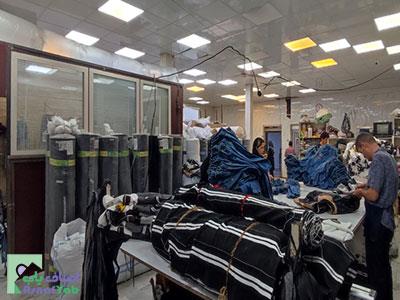 فروش پوشاک در لاله زار تولیدی پامچال